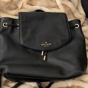 Kate spade leather backpack